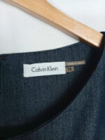 vestido azul marino Calvin Klein talla 12 o L