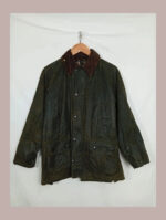 barbour de cera verde bedale c36/91cm talla 36