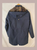 Chaqueta Barbour waterproof, azul marino Talla 40