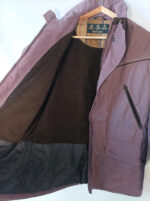 Chaqueta barbour morada talla 42