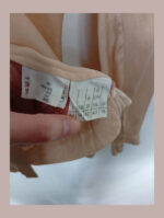 camisa beige seda pret a porter talla 42
