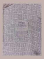 Jersey PME Legend azul marino talla L relieve de cuadros cierre cremallera