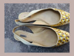 Miu miu bailarinas abiertas tipo sandalias talla 38 amarillas