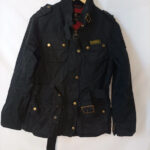 Chaqueta Barbour International negra talla 38