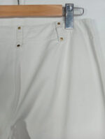 pantalón penny black blanco talla 40 capri vintage y2k 00s tobillero