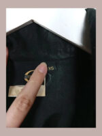 camisa o chaqueta sobre camisa negra just cavalli talla xs vintage y2k