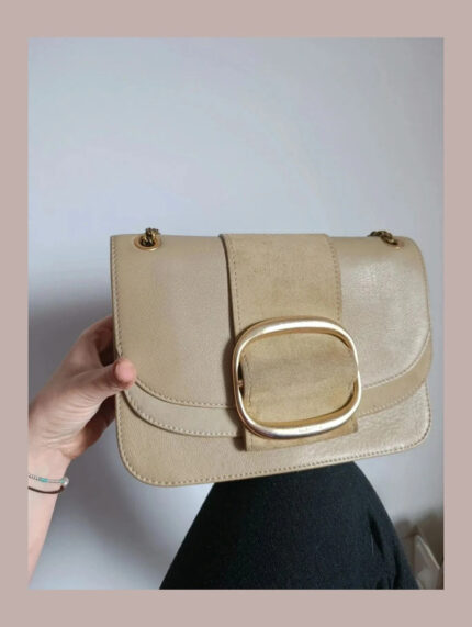 Bolso beige see by Chloe modelo Harper