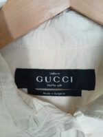 camisa Gucci blanca talla 38