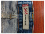 levis azul 506 w36 l34 talla 46 pantalones vaqueros distressed