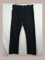pantalón Armani azul rayas talla w38 o talla 48