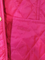 Chaleco acolchado fucsia Barbour talla 40