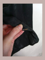 camisa o chaqueta sobre camisa negra just cavalli talla xs vintage y2k