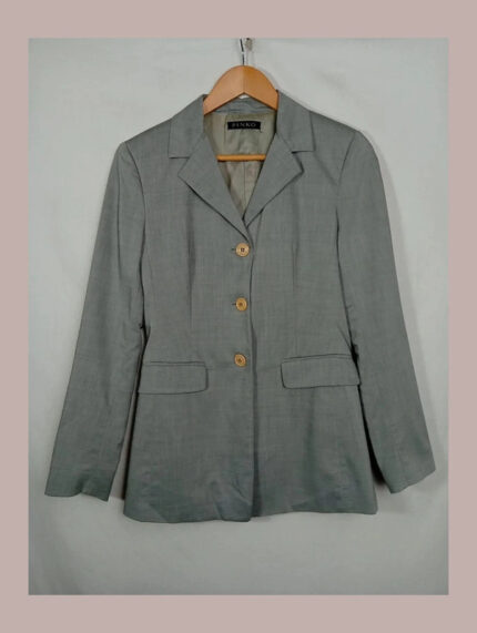 americana fina gris pinko talla 38