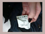 cazadora Barbour negra acolchada talla 38