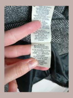 americana oltre espiga negra y blanca talla 38