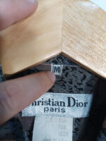 Camisa de seda estampada Cristian Dior Vintage talla M