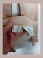 camisa beige seda pret a porter talla 42