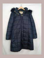 abrigo largo Barbour acolchado azul marino talla 42