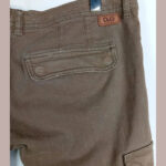pantalón cargo d&g marrón talla 46