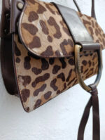 Bolso dolce and Gabbana cuero leopardo,