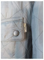 Barbour international azul con forro negro acolchada talla XXL Modelo ariel polarquilt