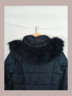 abrigo largo Barbour acolchado azul marino talla 42