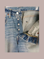Levis 501 azul con desteñodos estéticos W31 L34 talla 42