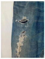 levis azul 506 w36 l34 talla 46 pantalones vaqueros distressed