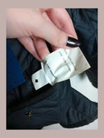 cazadora Barbour negra acolchada talla 38