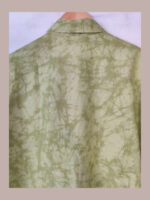 Hawaii Rima beachwea, verde con palmeras Talla L camisa hawaiana vintage