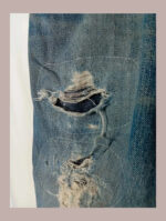 levis azul 506 w36 l34 talla 46 pantalones vaqueros distressed