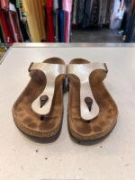Birkenstock blancas sandalias de dedo talla 39