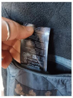 Barbour international azul con forro negro acolchada talla XXL Modelo ariel polarquilt