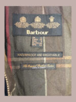 Chaqueta Barbour waterproof, azul marino Talla 40