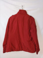 Barbour chaqueta roja talla 46 Metallic amelia