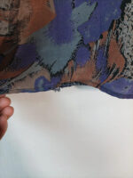 Camisa de seda estampada Cristian Dior Vintage talla M
