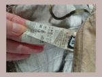 pantalón cargo d&g marrón talla 46