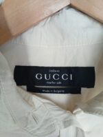 camisa Gucci blanca talla 38
