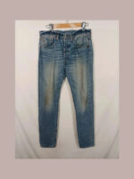 Levis 501 azul con desteñodos estéticos W31 L34 talla 42