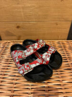 Birkis by birkenstock talla 36 flores sandalias rojas