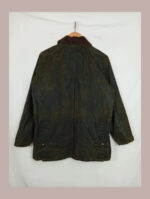 barbour de cera verde bedale c36/91cm talla 36