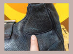 Bolso de piel Prada, azul.