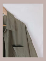 Camisa larga fina de seda Max Mara talla 40
