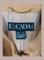 Chaqueta Escada naranja de lana talla 42