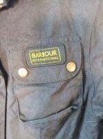 Chaqueta Barbour International negra talla 38