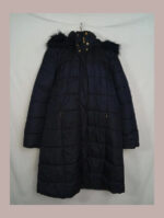 abrigo largo Barbour acolchado azul marino talla 42