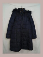 abrigo largo Barbour acolchado azul marino talla 42