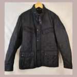 Chaqueta Barbour internacional, negra L Talla L