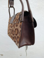 Bolso dolce and Gabbana cuero leopardo,