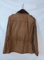 Barbour marrón cuello pana talla 48